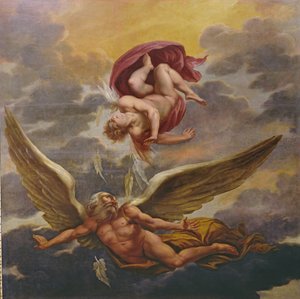 Daedalus och Ikaros (takmålning)