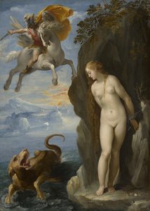 Perseus räddar Andromeda