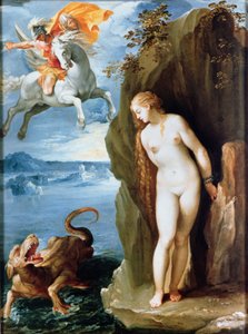 Perseus räddar Andromeda