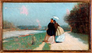 Arnos flodstrand (olja på duk