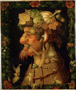 Höst, allegori... av Giuseppe Arcimboldo