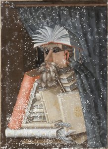 Bibliotekarien av Giuseppe Arcimboldo