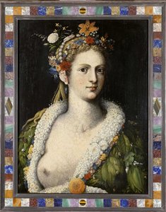 Skökan Flora, ca 1590 av Giuseppe Arcimboldo