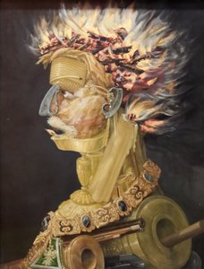 Tyska: Feuer Eld av Giuseppe Arcimboldo