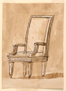 Fåtölj av Giuseppe Barberi