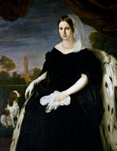 Porträtt av prinsessan Maria Antonia av de två Sicilierna (Palermo