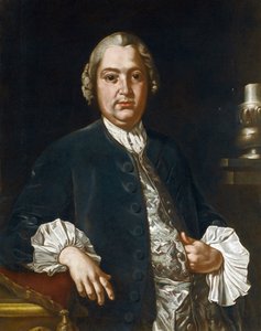 Porträtt av kompositören Niccolo Jommelli (1714-1774) par Bonito, Giuseppe (1707-1789), - Olja på duk, 84x73,5 - Privat samling av Giuseppe Bonito