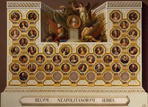 Kung av Neapel från 1154 till 1859, av Giuseppe Cammarano (1766-1859)