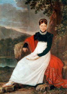 Porträtt av Caroline Bonaparte