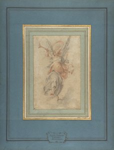 Allegorical Figure of Fame, ca. 1590. av Giuseppe Cesari