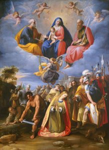 Martyrium av Saint Margaret, ca. 16081611. av Giuseppe Cesari