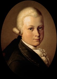 Wolfgang Amadeus Mozart av Giuseppe Cignaroli