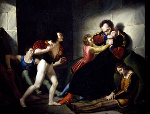 Greve Ugolino biter sig i händerna