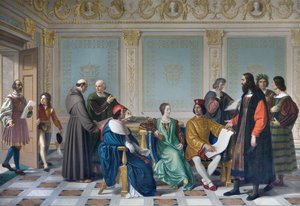 Konstnärerna vid Ludovic Marie Sforzas hov känd som More (Ludovico Maria Sforza detto il Moro