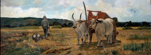 Landskap i Maremma (olja på duk