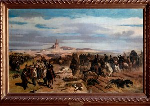 Slaget vid Solferino och San Martino den 24 juni 1859 (olja på duk