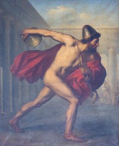 Ulysses kastar diskusen av Giuseppe Mancinelli