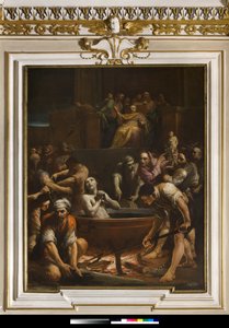 Sankt Johannes evangelistens martyrskap av Giuseppe Maria Crespi