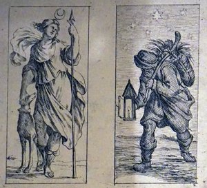 Tarotkort från 1600-talet av Giuseppe Maria Mitelli av Giuseppe Maria Mitelli