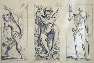 Tarotkort från 1600-talet av Giuseppe Maria Mitelli av Giuseppe Maria Mitelli