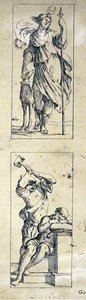 Tarotkort från 1600-talet av Giuseppe Maria Mitelli av Giuseppe Maria Mitelli