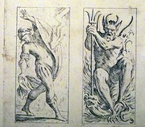Tarotkort från 1600-talet av Giuseppe Maria Mitelli av Giuseppe Maria Mitelli