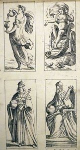 Tarotkort från 1600-talet av Giuseppe Maria Mitelli av Giuseppe Maria Mitelli
