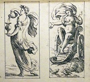 Tarotkort från 1600-talet av Giuseppe Maria Mitelli av Giuseppe Maria Mitelli