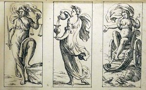 Tarotkort från 1600-talet av Giuseppe Maria Mitelli av Giuseppe Maria Mitelli
