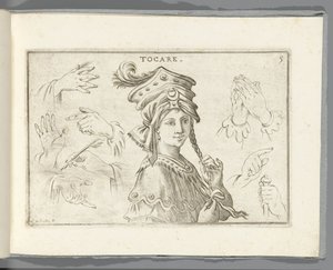 Smaka Tocare (titel på objekt) av Giuseppe Maria Mitelli