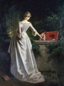 Gentleman kysser damens hand