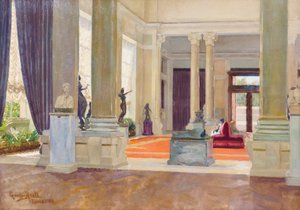 National Gallery of Modern Art. Entréhall av Giuseppe Micali