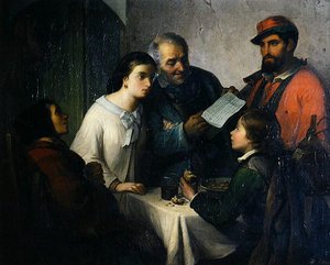 Volontärens brev, från fronten till familjen av Giuseppe Moricci