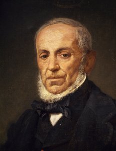 Porträtt av kompositören Giuseppe Saverio Raffaele Mercadante (Altamura