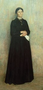 Porträtt av hans mamma av Giuseppe Pellizza da Volpedo