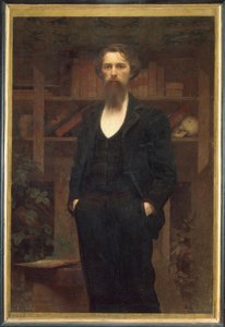 Självporträtt - Giuseppe Pellizza da Volpedo (1868-1907). Olja på duk av Giuseppe Pellizza da Volpedo