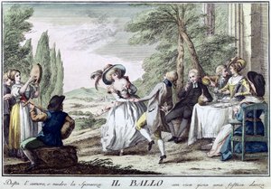 Dansen Dansen, 1790. av Giuseppe Piattoli