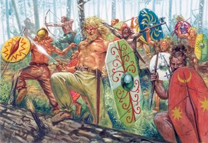 Horden av tyska krigare - Horden av tyska krigare av Giuseppe Rava