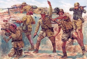 Andra världskriget: Italienska bersaglieri i Libyen under den italienska ockupationen mellan 1934 och 1943 - WWII: the italian Bersaglieri during italian occupation of Libya av Giuseppe Rava