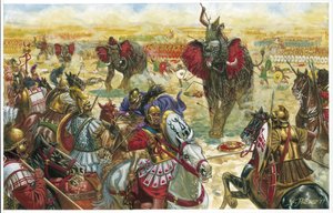 Elefantvägen till Zama andra puniska kriget av Giuseppe Rava