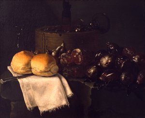 Invändigt kök, av Giuseppe Recco (1634-1695)