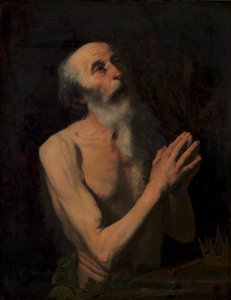 Eremiten Onuphrius av Giuseppe Ribera