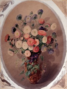 Gäng prästkragar Akvarell av Giuseppe Roda (1800-talet) 1863 Dim 70x51 cm Gener, Galleria d