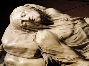Den beslöjade Kristus av Giuseppe Sanmartino