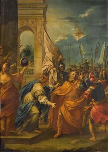 Jeftas återkomst. av Giuseppe Varotti