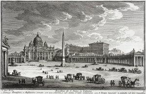 Basilica of Saint Peters, Vatikanen, c.1753