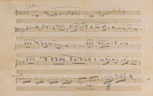 Manus: Opera Otello. 1887