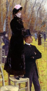 Tävlingarna i Auteuil av Giuseppe de Nittis
