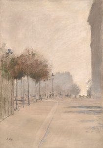 Utsikt över Paris av Giuseppe de Nittis