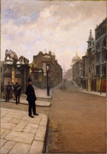 En söndag i London (målning av Giuseppe or Joseph de Nittis